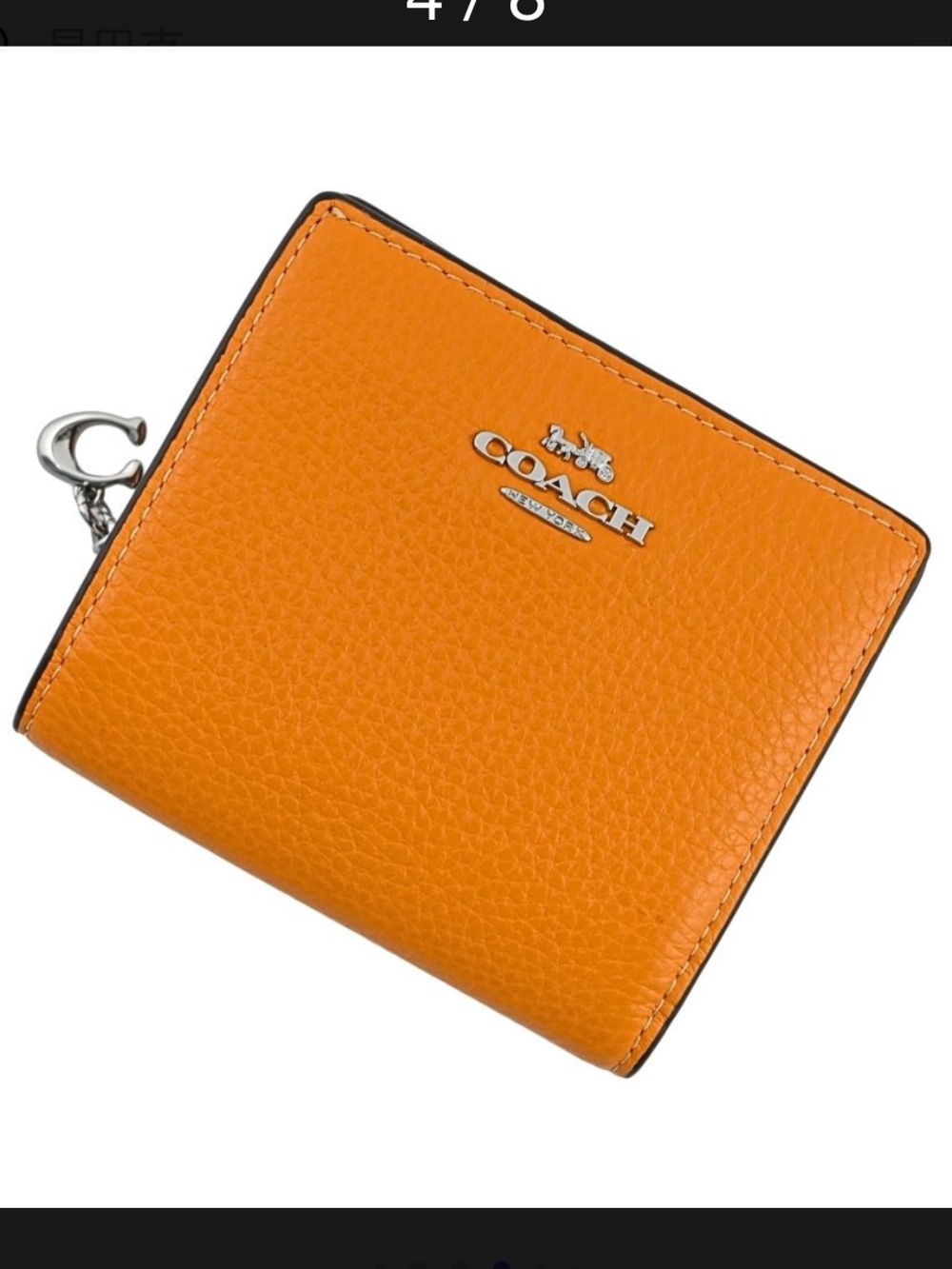 Coach leather wallet